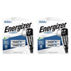 Energizer Ultimate Lithium AAA Batteries 2 Pack Bundle of 2