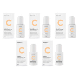 Skin Physics Vitamin C Radiance Facial Oil 30mL Pack of 5