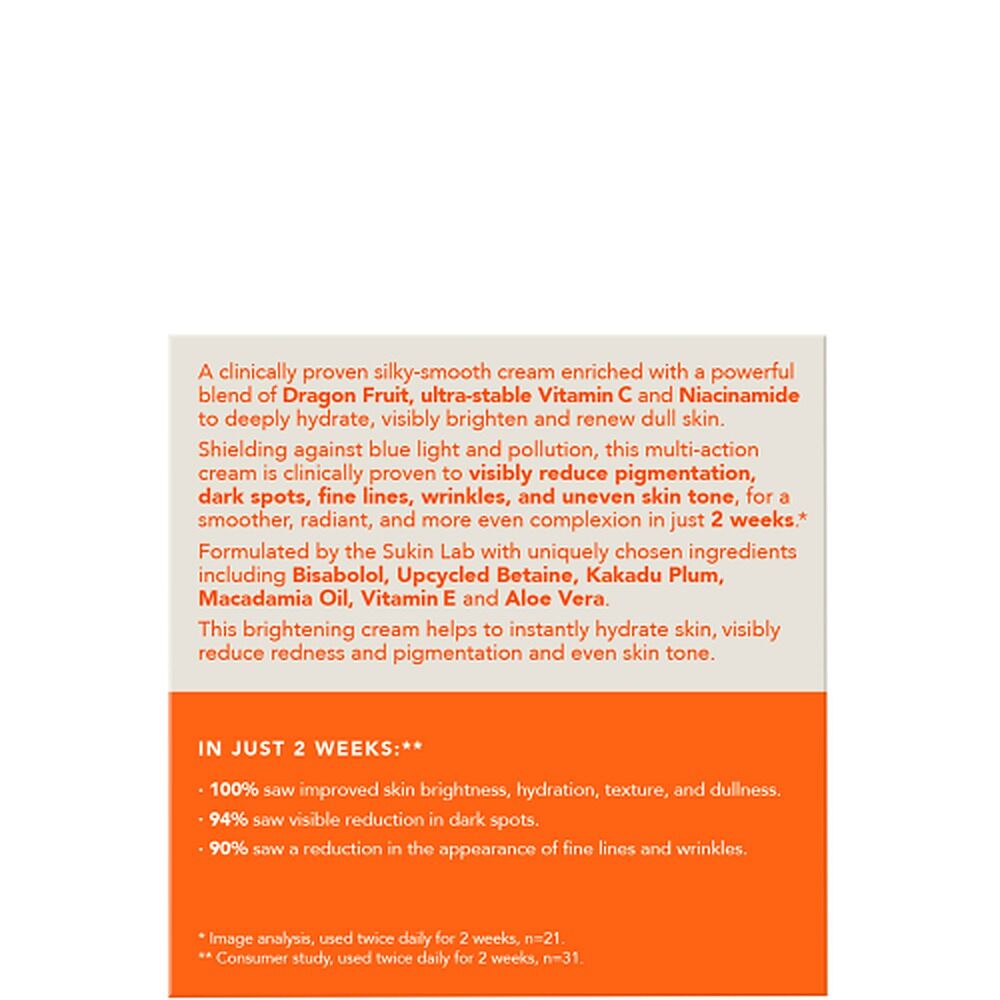 Sukin Glow Active-C Vitamin C Boost Cream 50mL