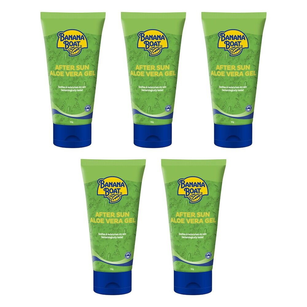Banana Boat After Sun Aloe Vera Gel 90g Pack of 5