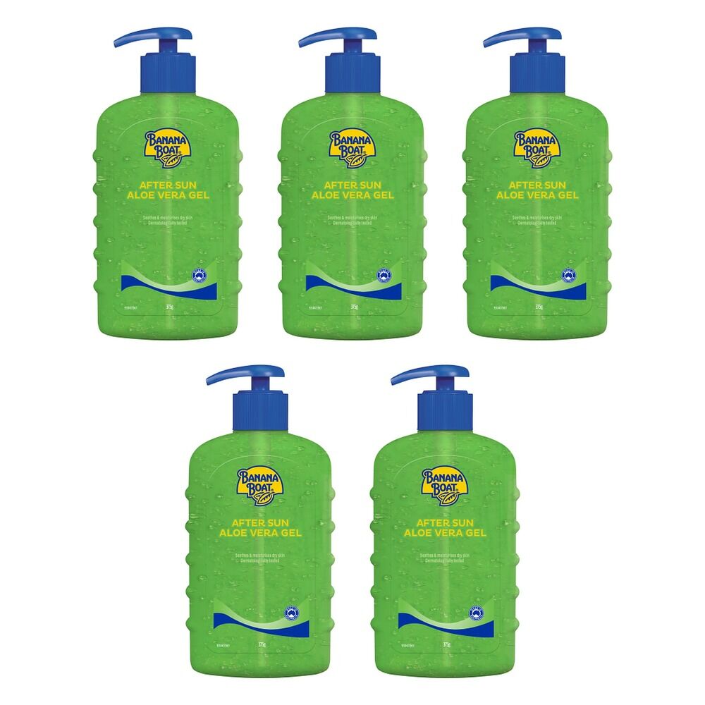 Banana Boat After Sun Aloe Vera Gel 375g Pack of 5