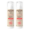 Hawaiian Tropic Silk Hydration Face Fluid Sunscreen SPF50+ 50mL Pack of 2