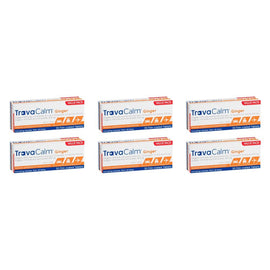 Travacalm Ginger Travel Sickness Tablets 30 Pack Bundle of 6