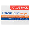 Travacalm Ginger Travel Sickness Tablets 30 Pack