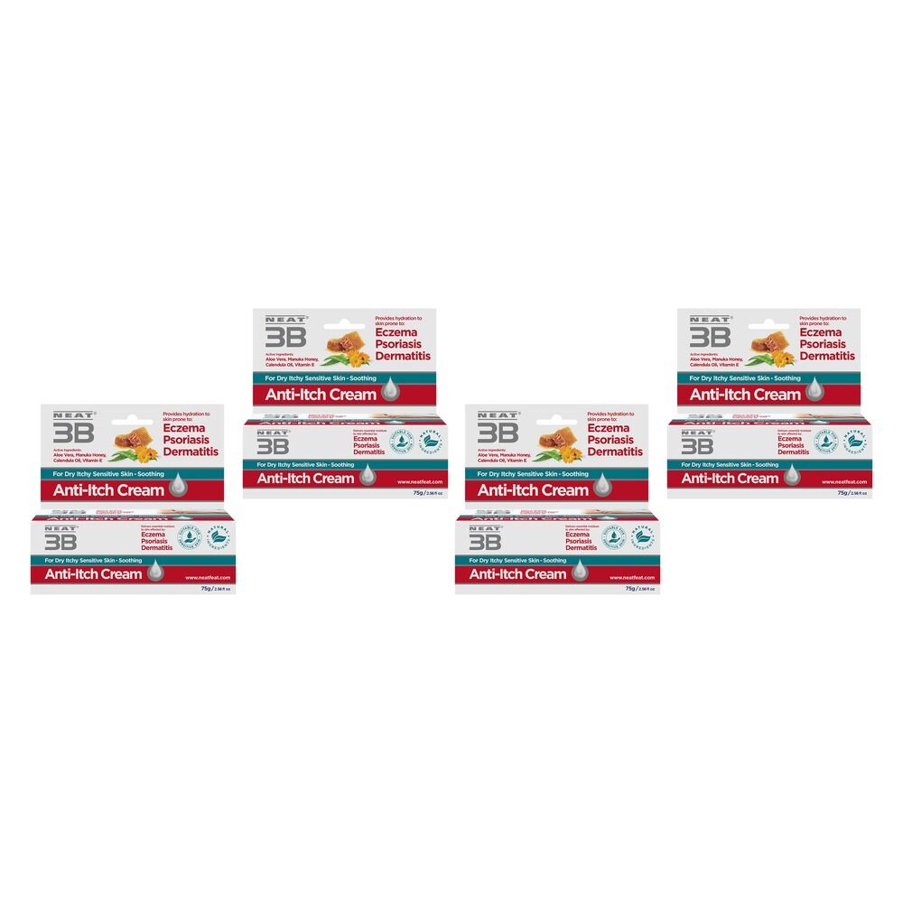 Neat Anti-Itch Cream 75g Pack of 4