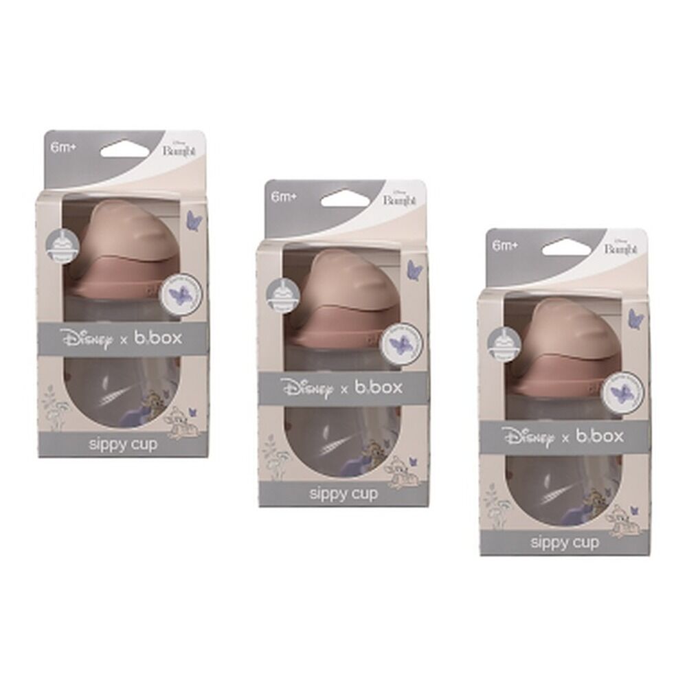 B.Box 240mL Disney Sippy Cup Bambi Pack of 3