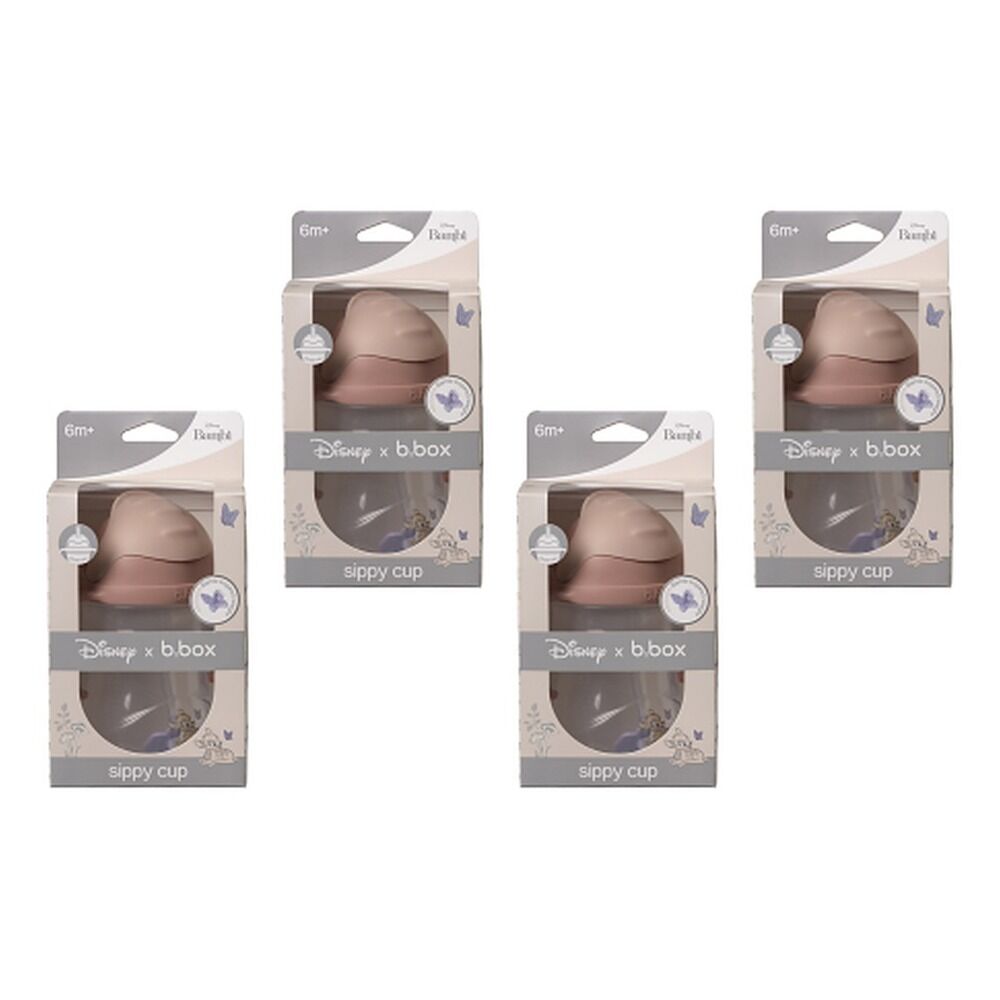 B.Box 240mL Disney Sippy Cup Bambi Pack of 4