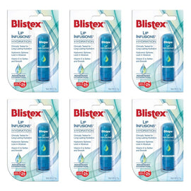 Blistex Lip Infusions Hydration 3.7g Pack of 6