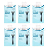 Pharmacy Health Plus Mens Disposable Razors 8 Pack Bundle of 6