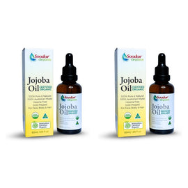 Soodox Organic Jojoba Oil 50mL Pack of 2