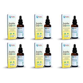 Soodox Organic Jojoba Oil 50mL Pack of 6