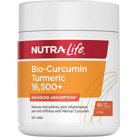 Nutra-Life Bio-Curcumin Turmeric 16,500+ 60 Capsules