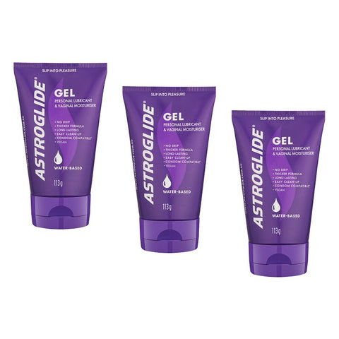 Astroglide Personal Lubricant Gel 113g x 3 Bundle of 3