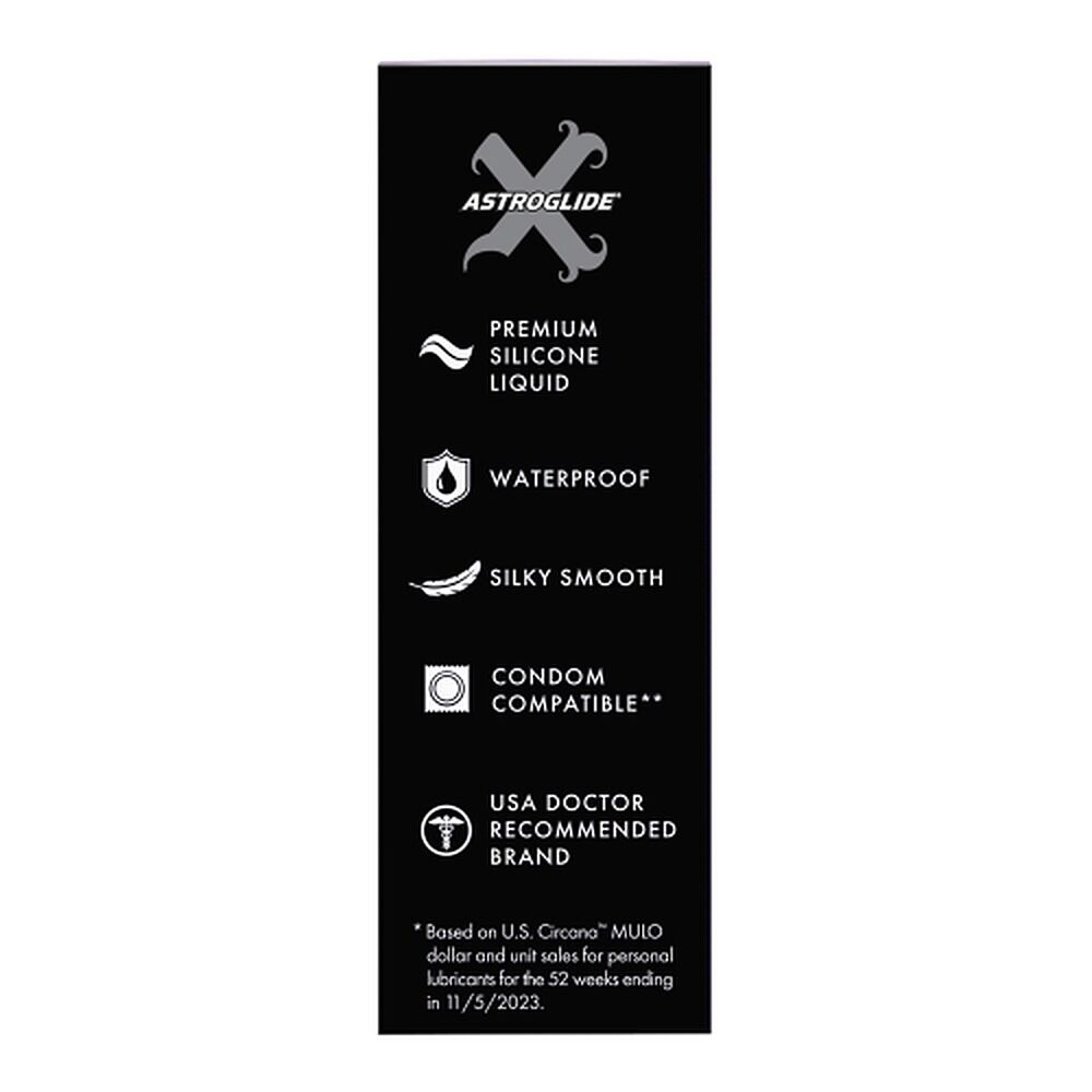 Astroglide X Premium Silicone Liquid 74mL x 3