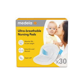 Medela Ultra Breathable Nursing Pads 30 Pack x 3