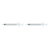 Terumo Syringe NN 1mL TB 100 Pack Bundle of 2