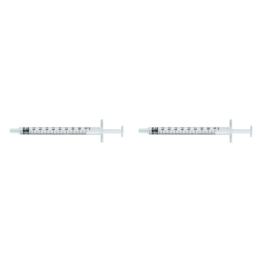 Terumo Syringe NN 1mL TB 100 Pack Bundle of 2