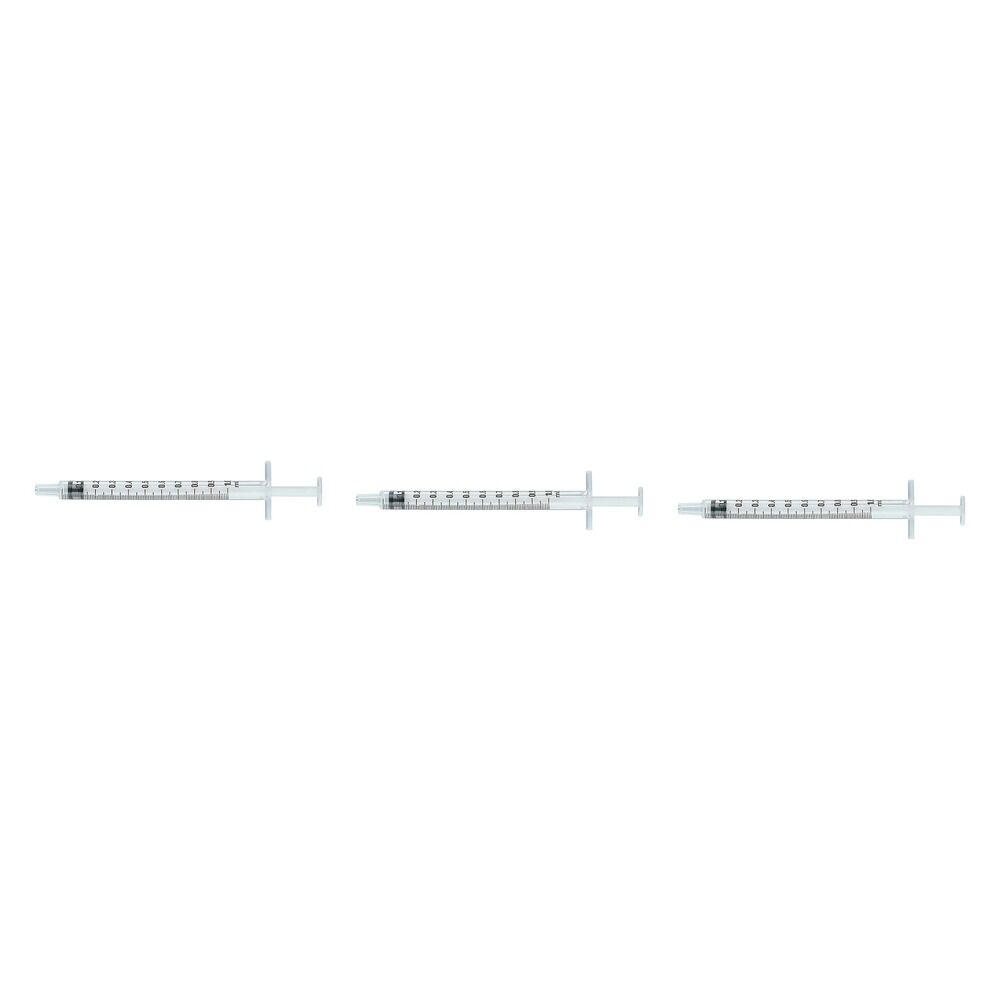 Terumo Syringe NN 1mL TB 100 Pack Bundle of 3