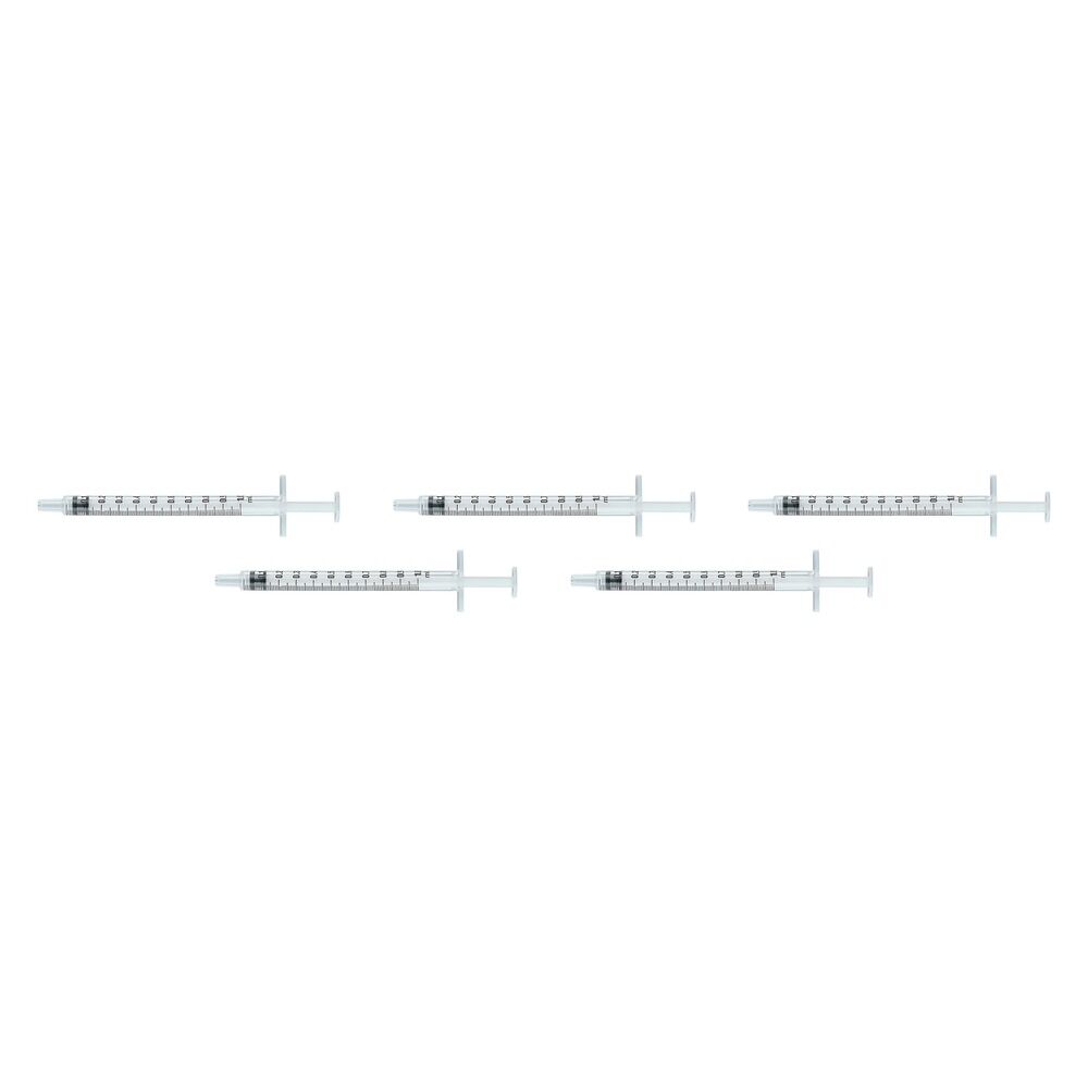 Terumo Syringe NN 1mL TB 100 Pack Bundle of 5