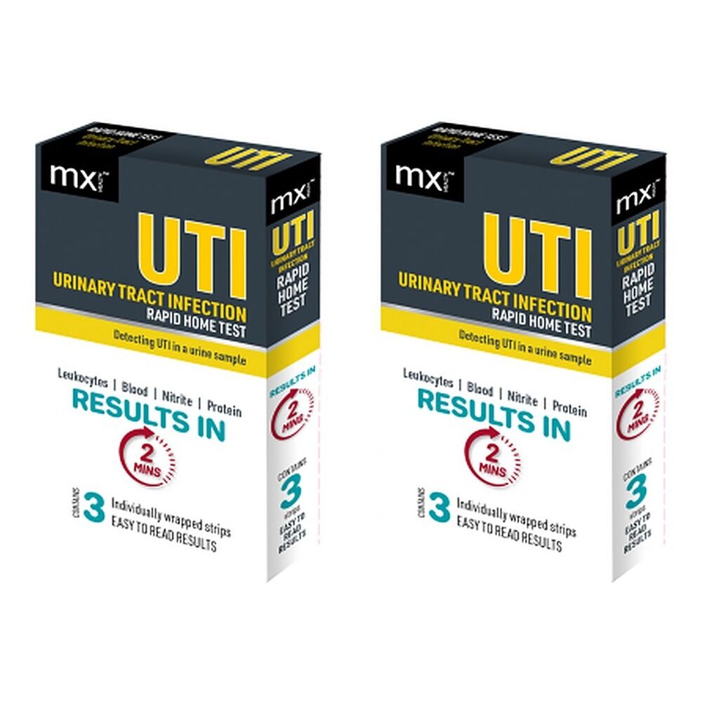 MX Health Medinox UTI Test 3 Pack Bundle of 2