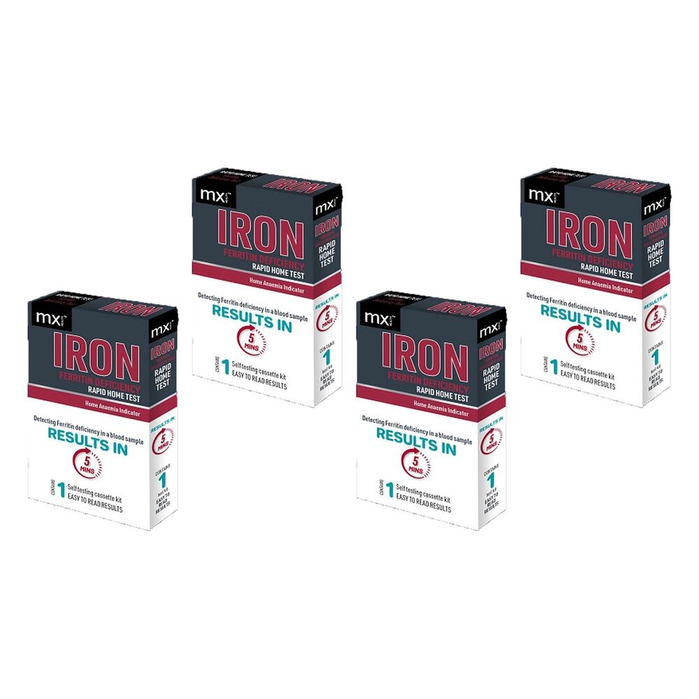 MX Health Medinox Iron Test Pack of 4