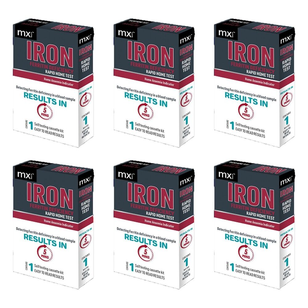 MX Health Medinox Iron Test Pack of 6