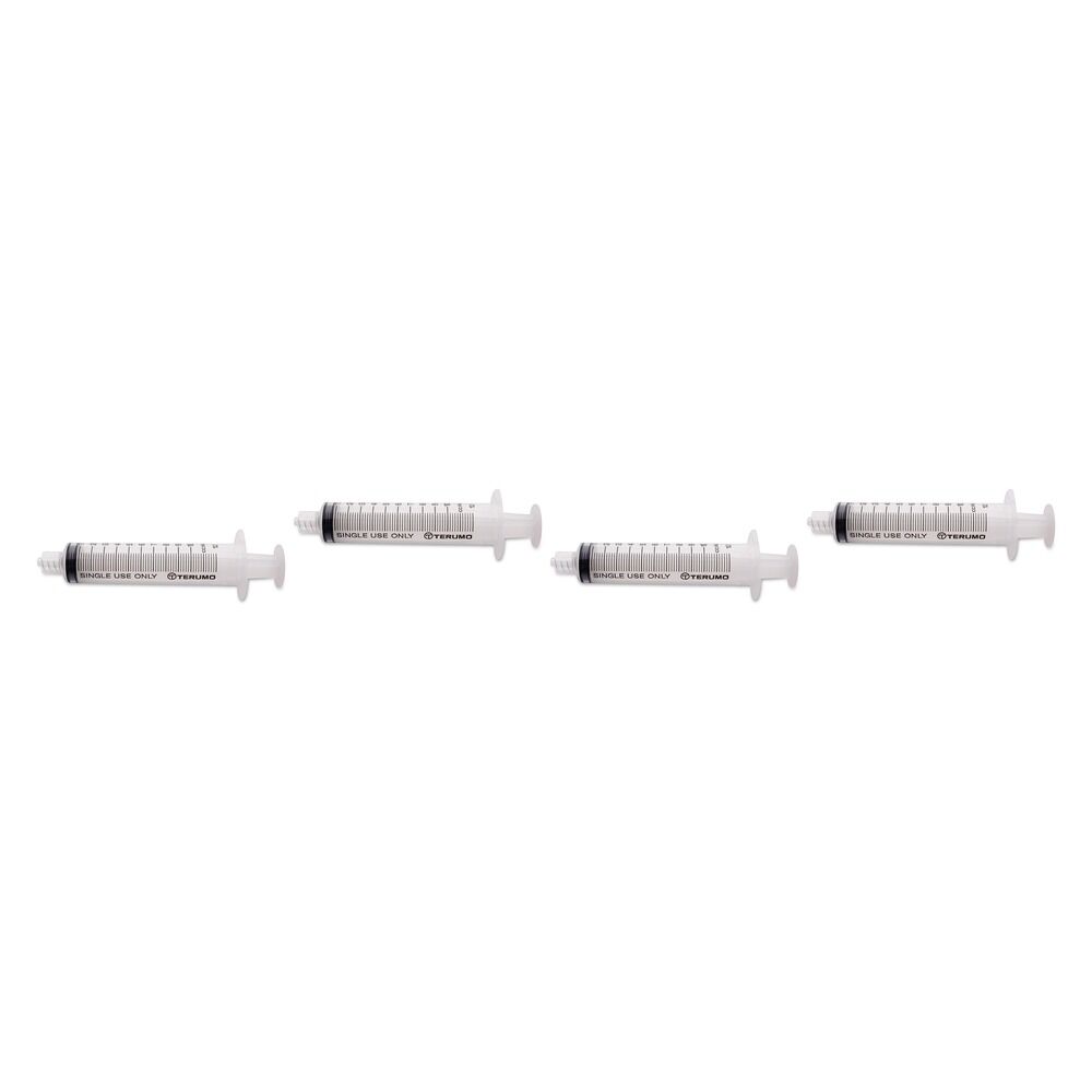 Terumo Syringe NN 10mL LL 100 Pack Bundle of 4
