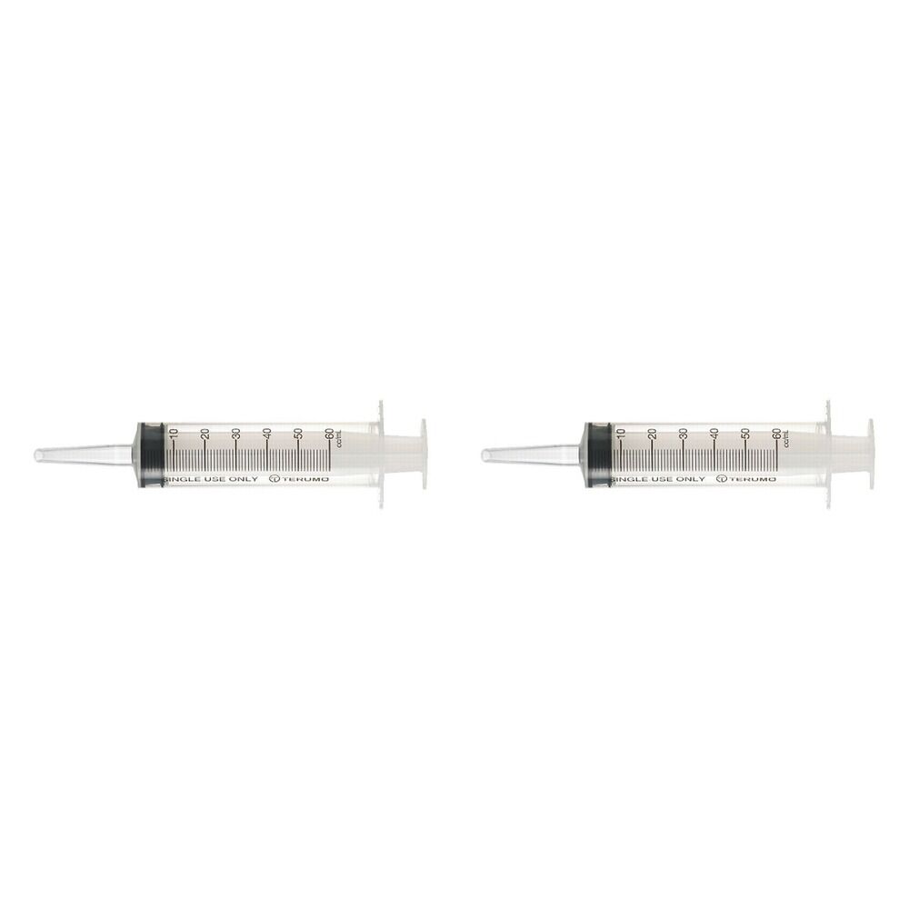 Terumo Syringe Catheter Tip 60mL Pack of 2