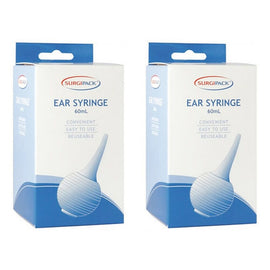 SurgiPack Ear Syringe Medium 60mL Pack of 2