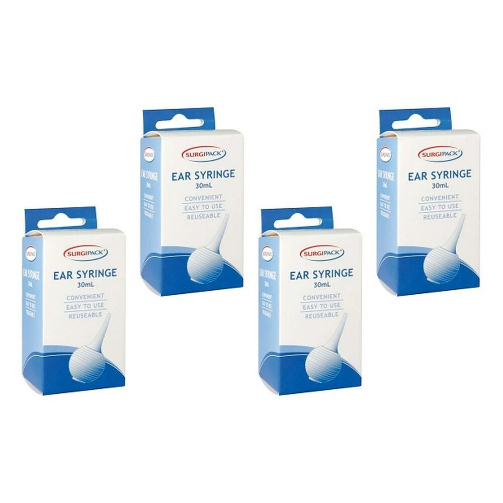 SurgiPack Ear Syringe Small 30mL Pack of 4