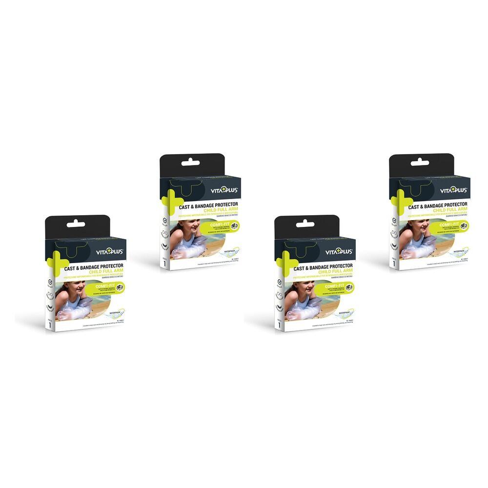 Vitaplus Cast Protector Child Full Arm Pack of 4