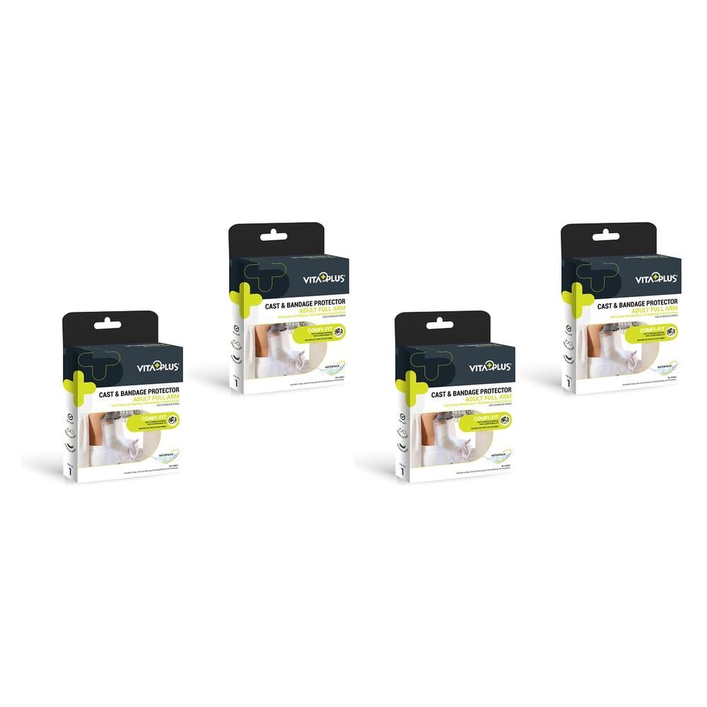 Vitaplus Cast Protector Adult Full Arm Pack of 4