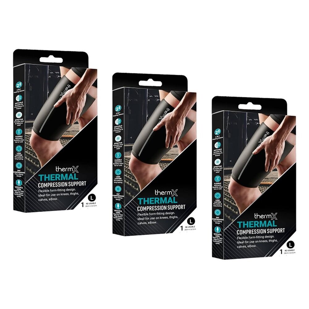 THERMX Therm Compress Support Large Pack of 3