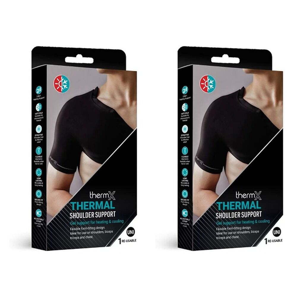 Thermx Therm Shoulder Support One Size Pack of 2