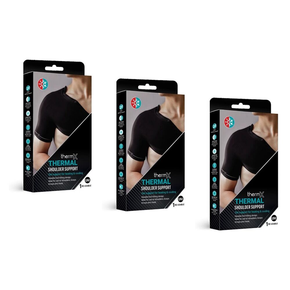 Thermx Therm Shoulder Support One Size Pack of 3