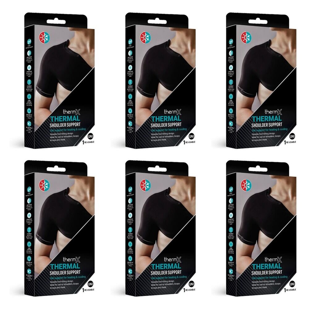 Thermx Therm Shoulder Support One Size Pack of 6