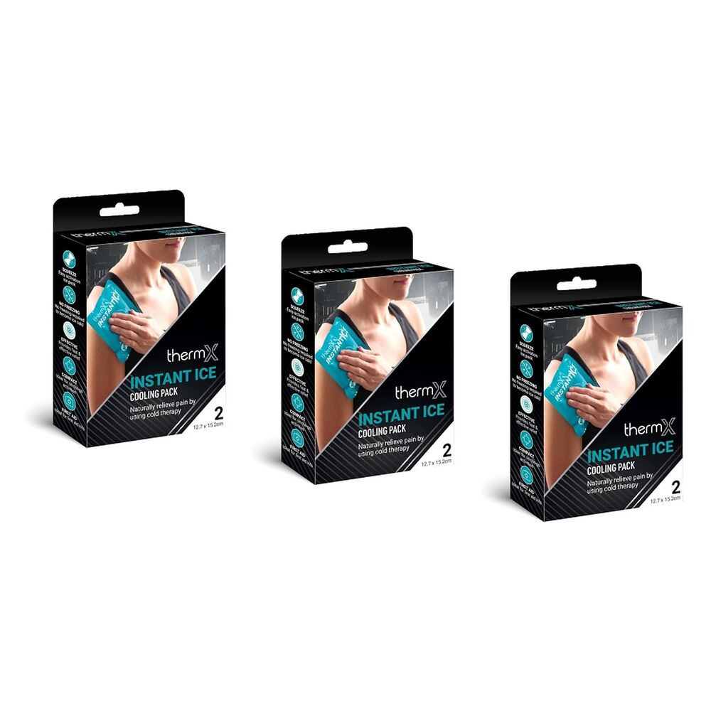 Thermx Instant Cooling Pack 2 Piece Bundle of 3