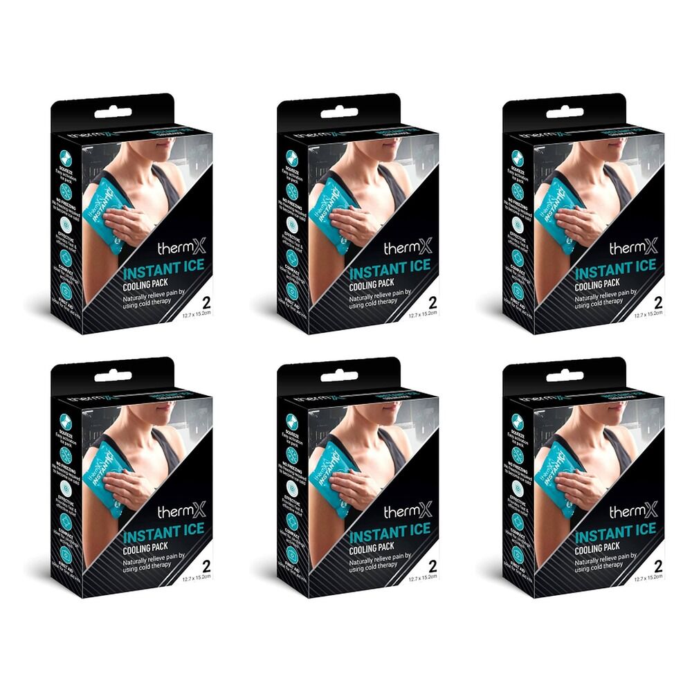 Thermx Instant Cooling Pack 2 Piece Bundle of 6