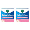 Vicks Baby Balsam Moisturising and Soothing Rub 50g Pack of 2