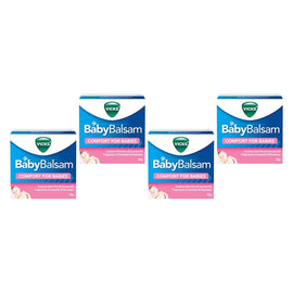 Vicks Baby Balsam Moisturising and Soothing Rub 50g Pack of 4