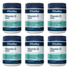 Faulding Vitamin D 1,000 IU 500 Capsules Pack of 6