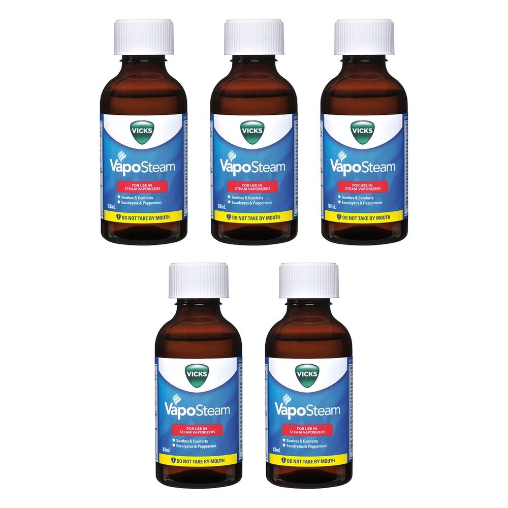 Vicks VapoSteam Inhalant 100mL Pack of 5