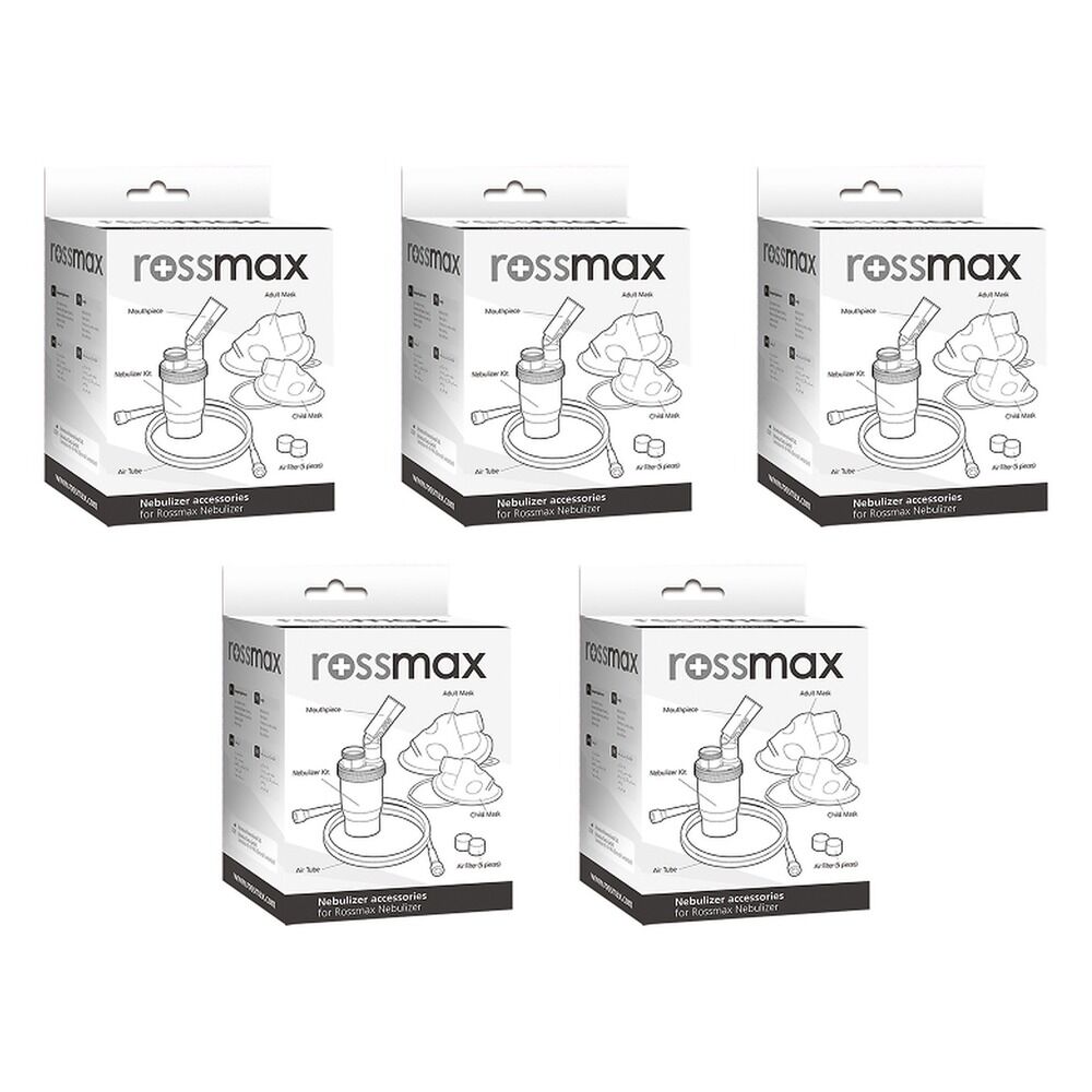 Rossmax Nebuliser Accessory Pack Bundle of 5