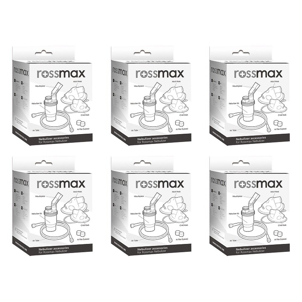 Rossmax Nebuliser Accessory Pack Bundle of 6