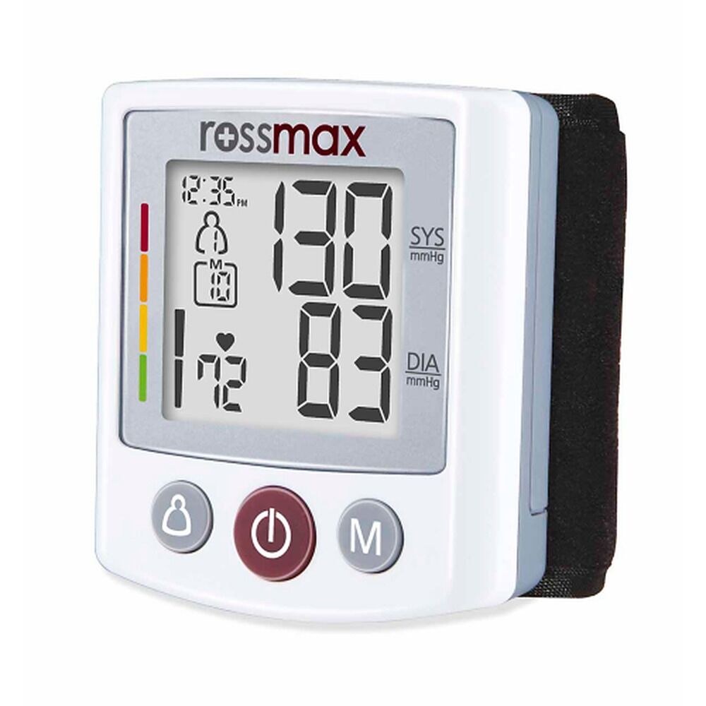Rossmax Automatic Wrist Blood Pressure Monitor Deluxe