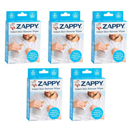 Zappy Instant Stain Remover Wipes 6 Pack x 12 Bundle of 5
