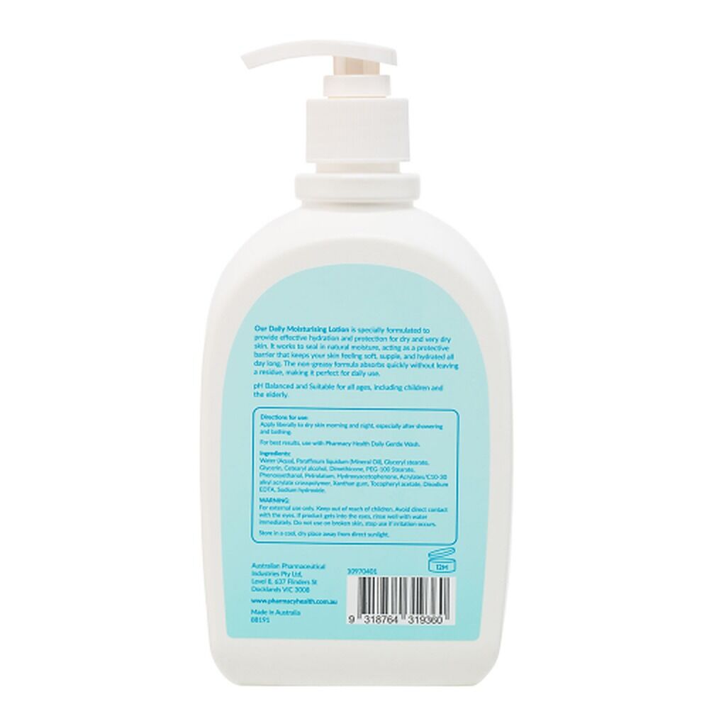 Pharmacy Health Dry Skin Moisturising Lotion 500mL