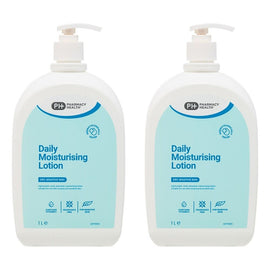 Pharmacy Health Dry Skin Moisturising Lotion 1L Pack of 2