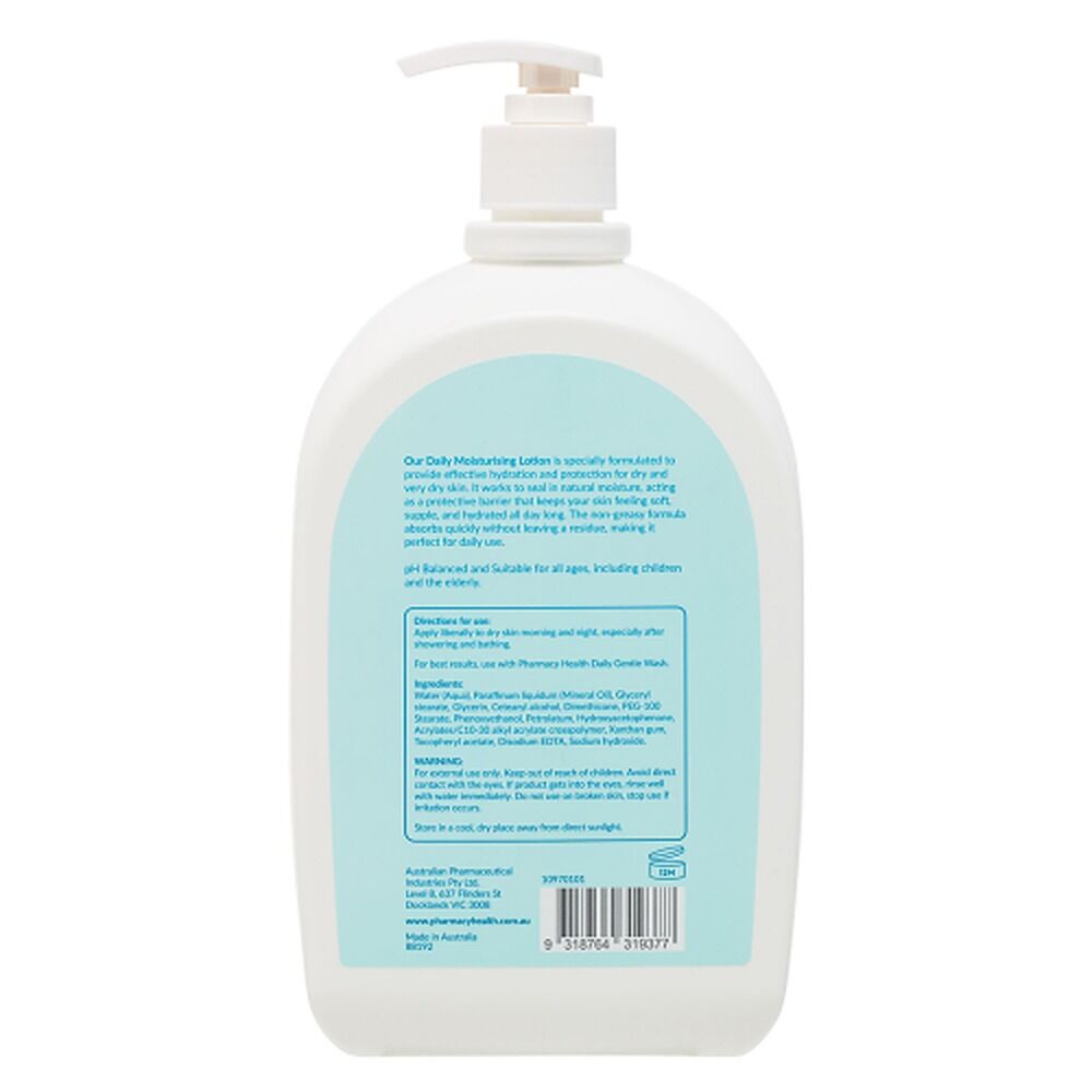 Pharmacy Health Dry Skin Moisturising Lotion 1L