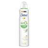 Dove Women Deodorant 0% Aluminium Salts Cucumber & Green Tea 250mL